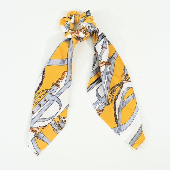 🥰HP💕 Printed Chiffon Hair Scrunchies -2pack - Picture 3 of 4